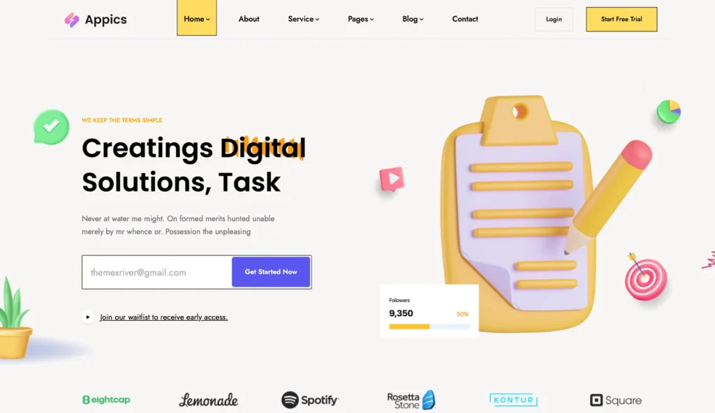 UP1137-digital-saas-startup-landing-template