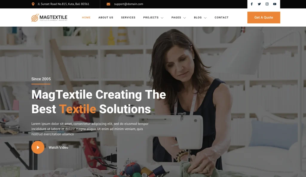 UP1186-textile-fabric-industry-wordpress-website