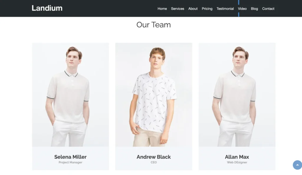 creative-agency-team-section-layout