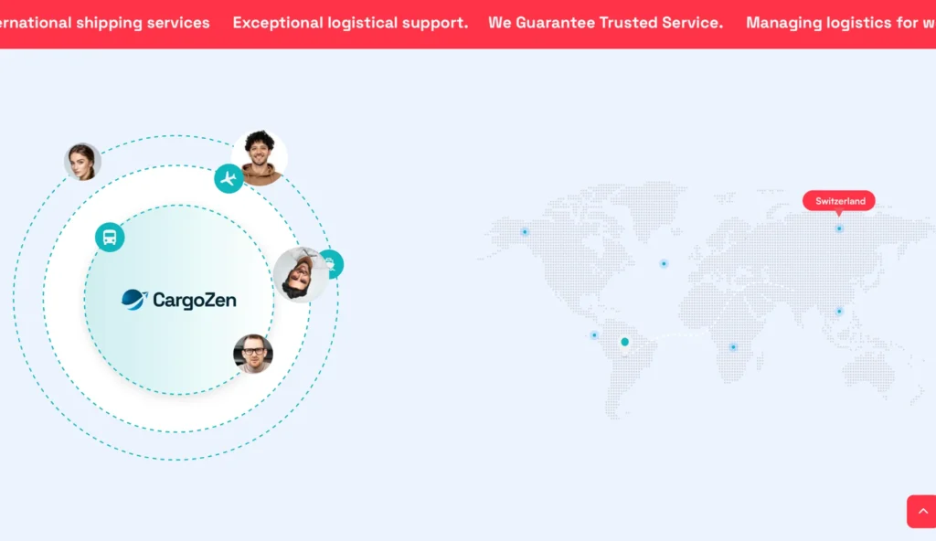 global-shipping-network-customer-map