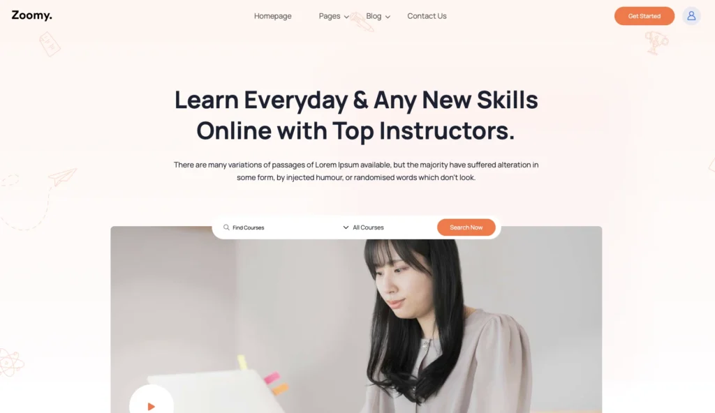 up1300-e-learning-for-skills-development-wordpress-website-1