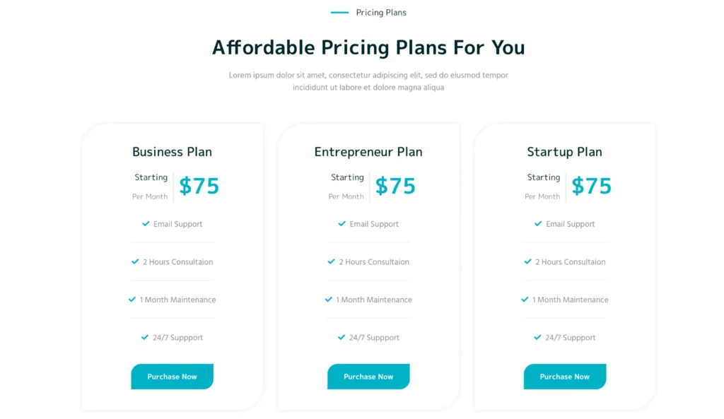 virtual-assistant-pricing-plan-layout