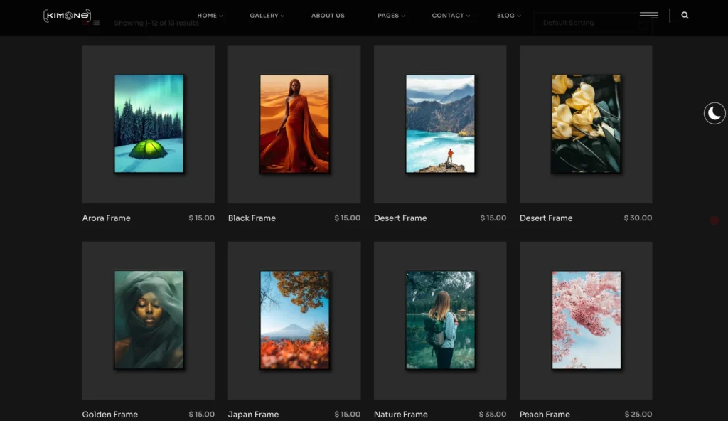 woocommerce-photo-frames-gallery-grid