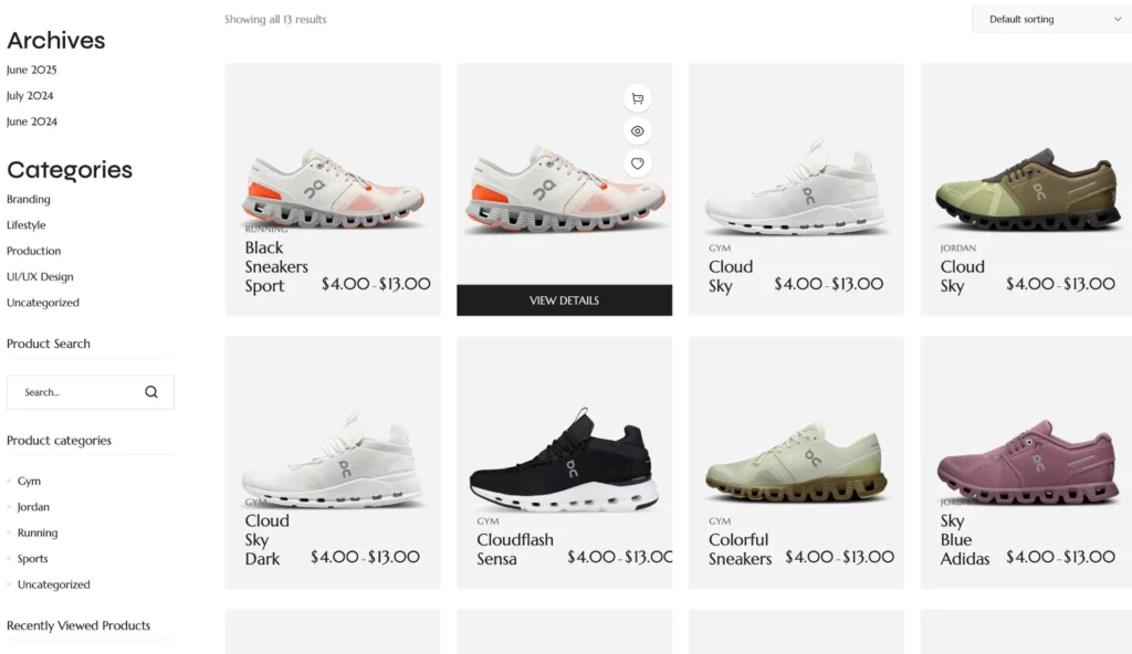 woocommerce-shoe-listing-orange-sole