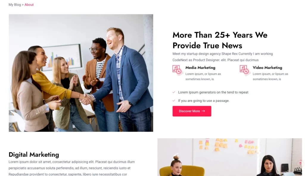 wordpress-about-page-team-section