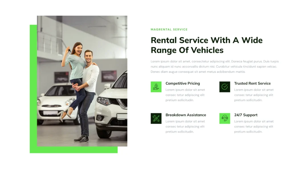 wordpress-car-rental-benefits-section