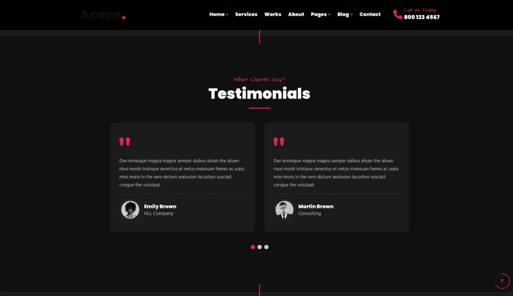 wordpress-client-testimonials-carousel-section