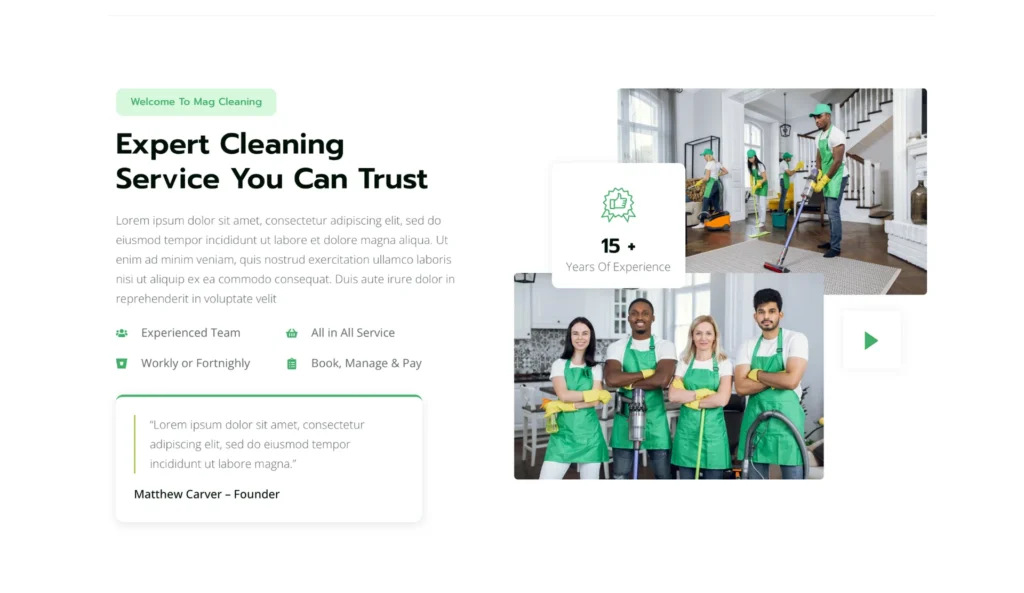 wordpress-dental-about-section-clean