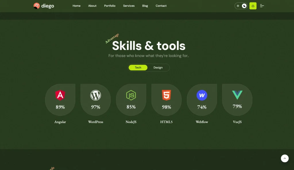 wordpress-developer-skills-tools-section