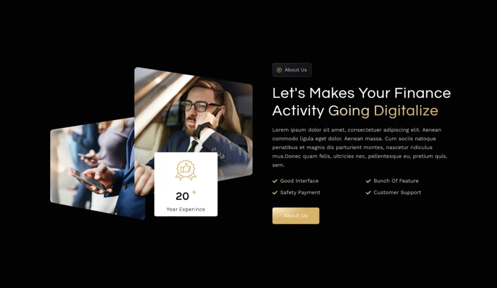 wordpress-finance-about-ui-layout