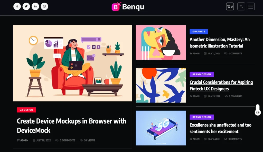 wordpress-homepage-dark-mode-feature-section