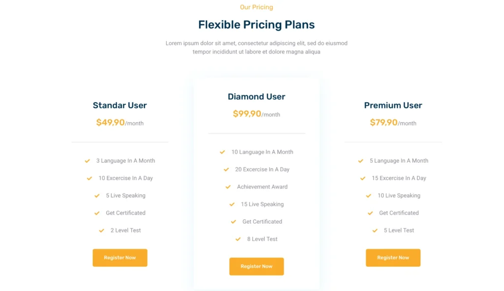 wordpress-language-course-pricing
