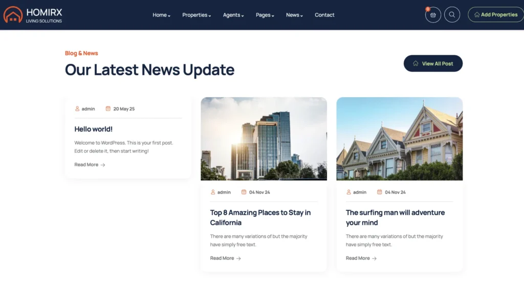 wordpress-latest-news-update-section