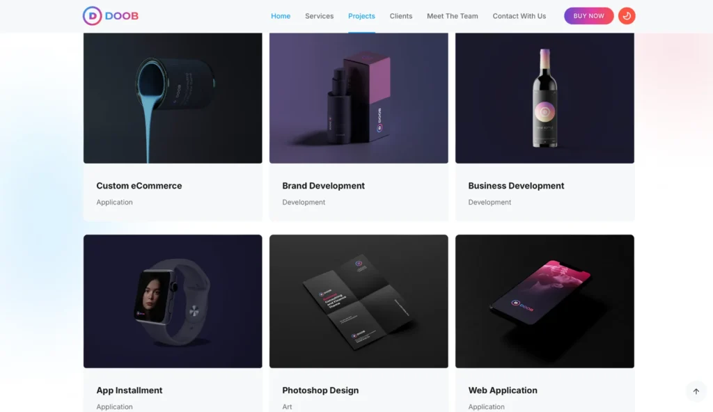 wordpress-light-projects-grid-layout