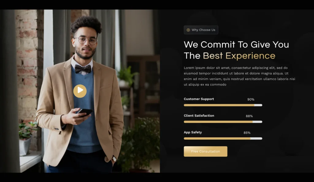 wordpress-logistics-about-section