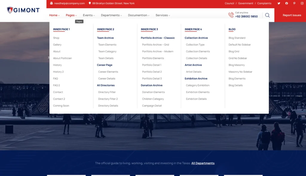 wordpress-megamenu-navigation-government