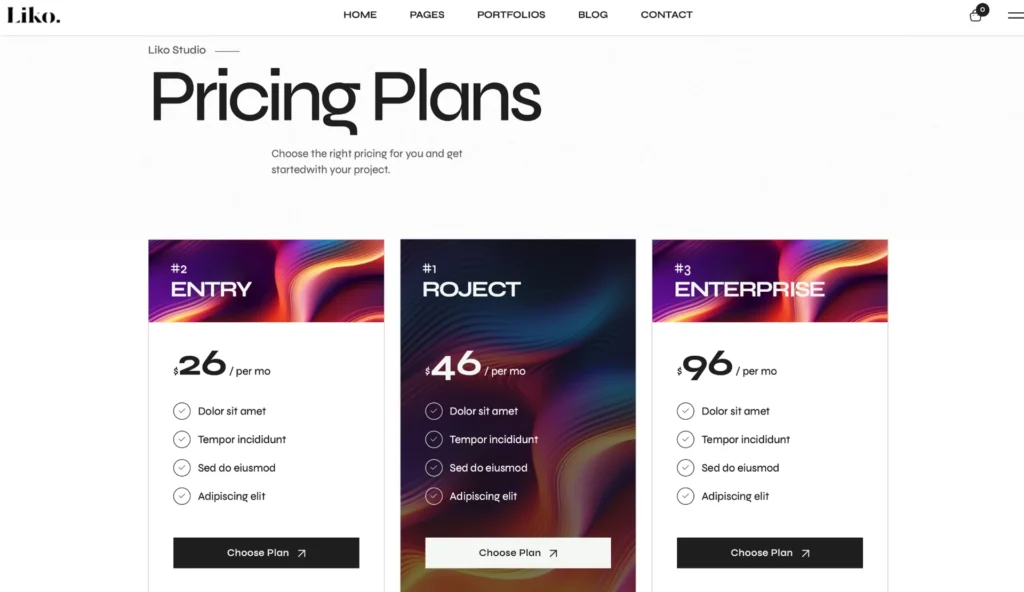 wordpress-modern-pricing-table-section