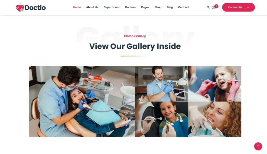 wordpress-photo-gallery-dentist-section