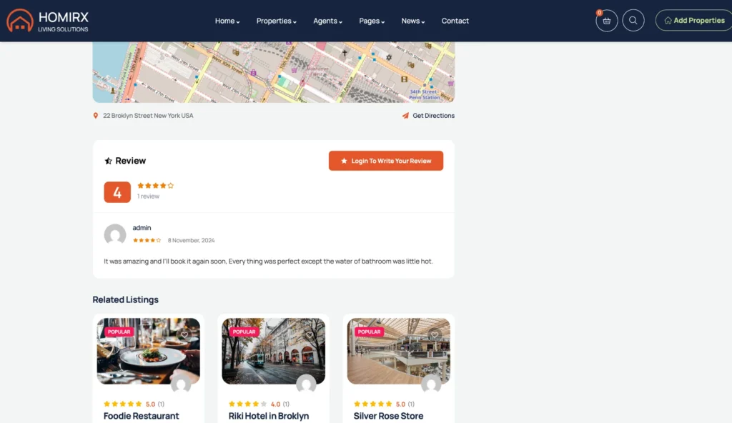 wordpress-real-estate-single-listing-review