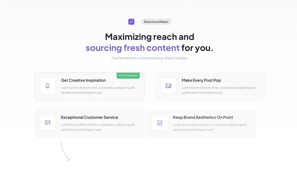 wordpress-social-content-promotion-section