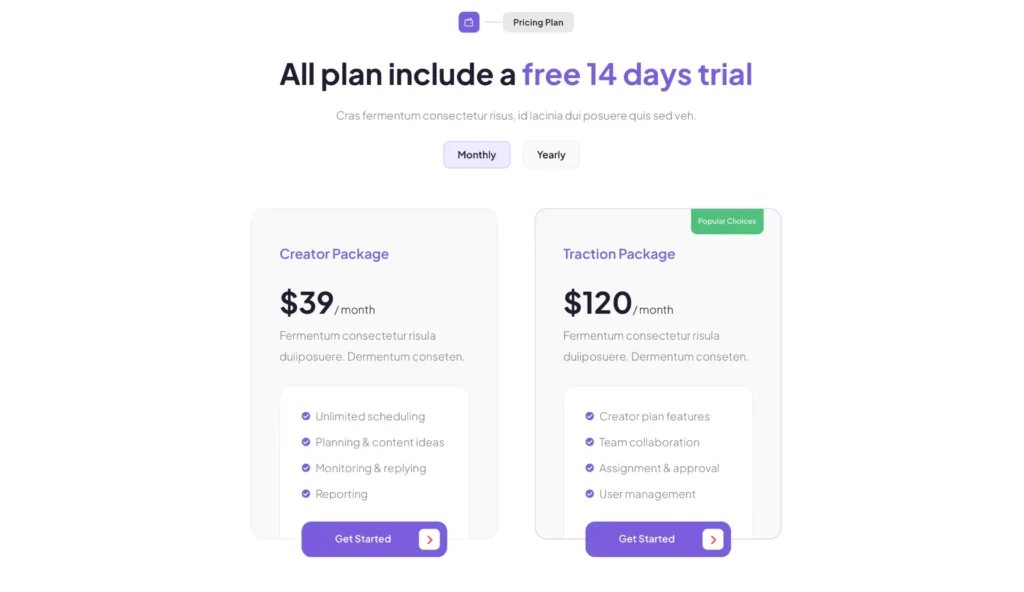 wordpress-subscription-pricing-packages