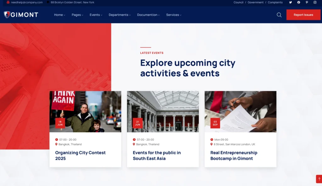 wordpress-upcoming-city-events-block