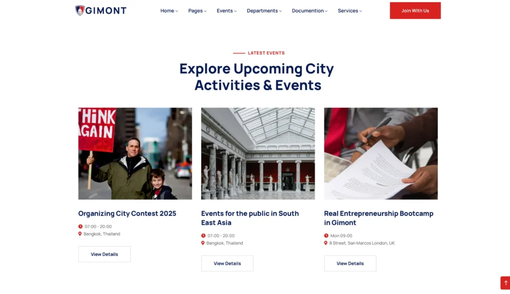 wordpress-upcoming-events-listing-layout