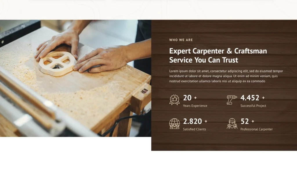 wordpress-woodworking-services-showcase