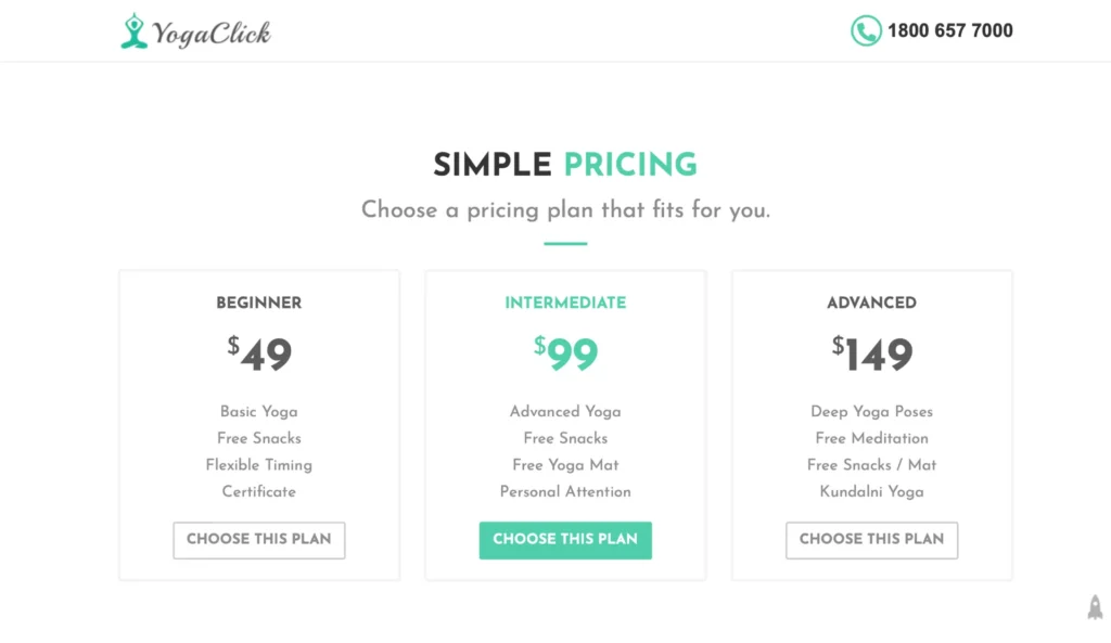 wordpress-yoga-course-pricing-table